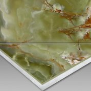 Green Onyx-Ceramic Tile Laminated Panel